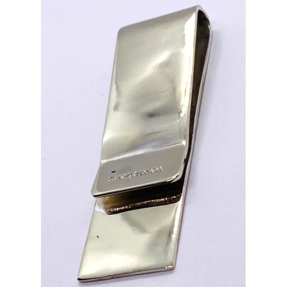 Tiffany & Co 1837 Money Clip Sterling Silver 925